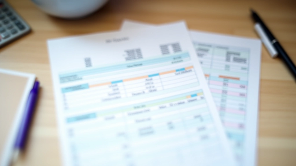 Tableau organisé avec différentes catégories de dépenses d'apprentissage, codes couleur et symboles de catégorisation
