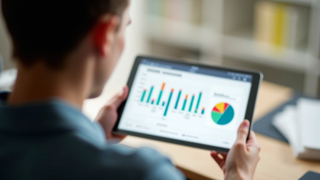 Graphique de distribution budgétaire trimestrielle avec barres de couleur montrant l'allocation des ressources